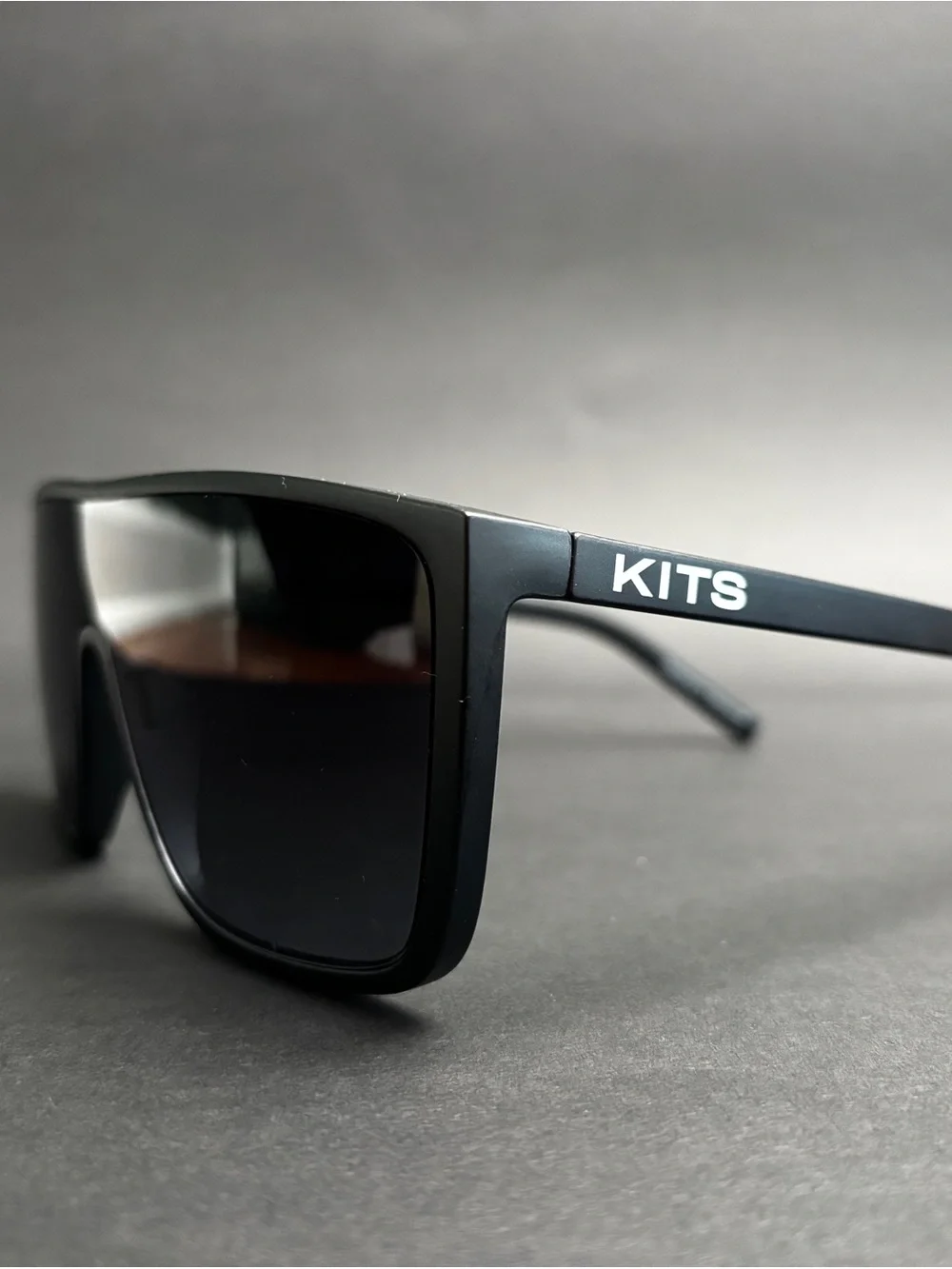 Black Shield-Style Performance Sunglasses